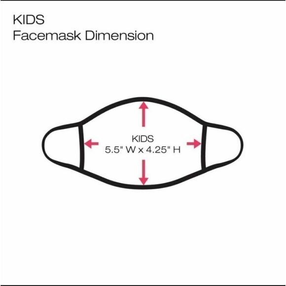 Any 2 $13 or 4 $20 Kids Dinosaur Facemask - Picture 2 of 2